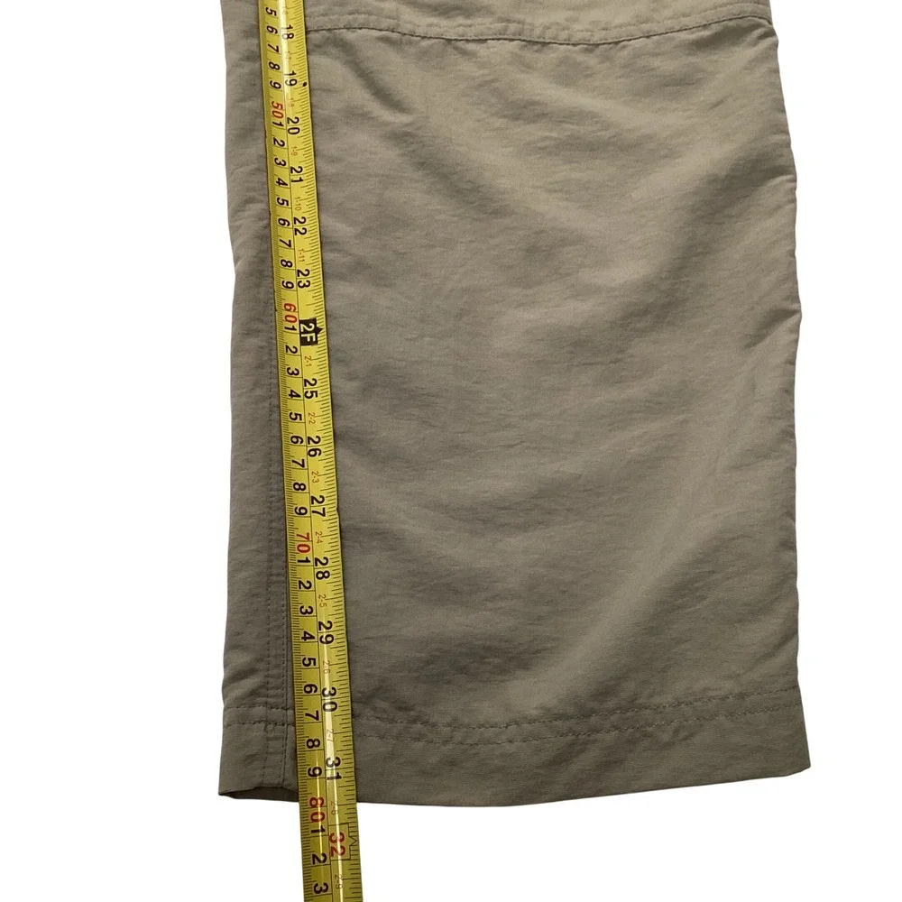 The North Face‎ Mens Khaki Nylon Outdoor Hiking Cargo Pants Size 36